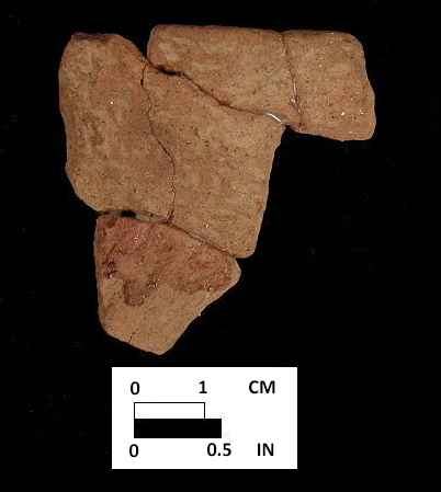 Minguannan body sherds (mended) exterior from Perry Point site 18CE256.